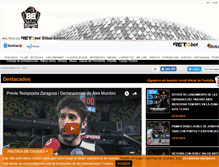 Tablet Screenshot of bilbaobasket.biz